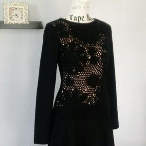 Fitigues black cashmere sweater